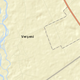 Verșeni Street Map