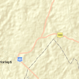 Comuna Horleşti Street Map