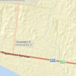 Bezimenne Street Map