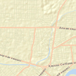 Atyrau Street Map