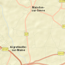 Maisdon-sur-Sèvre Street Map