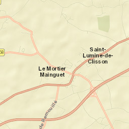 Saint-Lumine-de-Clisson Street Map