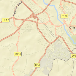 Clisson Street Map