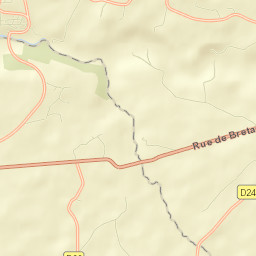 Saint-Crespin-sur-Moine Street Map