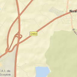 Nuaillé Street Map