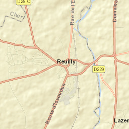 Reuilly Street Map