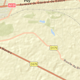 Saint-Germain-du-Puy Street Map