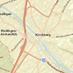 Kirchberg Street Map