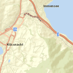 Bezirk Küssnacht Street Map