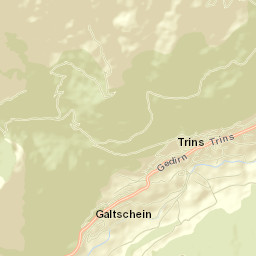 Trins Street Map