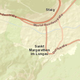 Sankt Margarethen im Lungau Street Map
