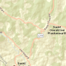Sankt Oswald bei Plankenwarth Street Map
