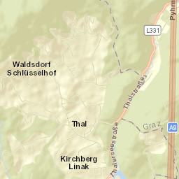 Thal Street Map