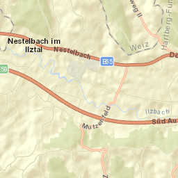 Nestelbach im Ilztal Street Map