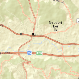 Ilz Street Map