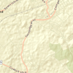 Ajkai Járás Street Map