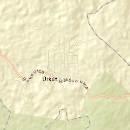 Úrkút Street Map