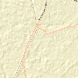 Füzesgyarmat Street Map