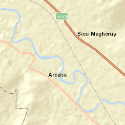 Şieu-Măgheruş Street Map