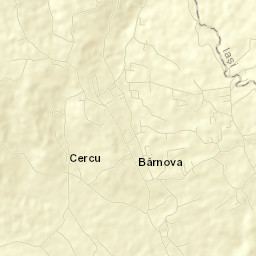 Comuna Bârnova Street Map