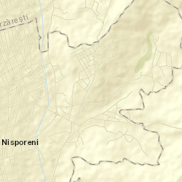 Nisporeni Street Map
