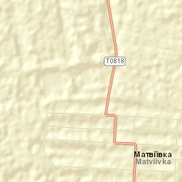 Matviyivka Street Map