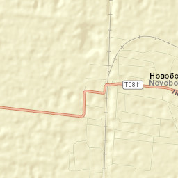 Novobohdanivka Street Map