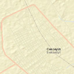 Sekseūil Street Map