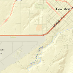 Lewistown Street Map
