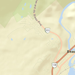 Beaupré Street Map