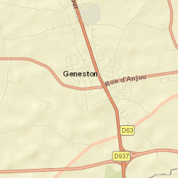 Geneston Street Map