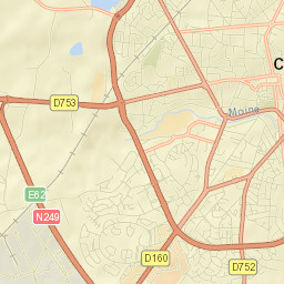 Cholet Street Map