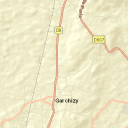 Garchizy Street Map