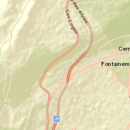 Fontainemelon Street Map