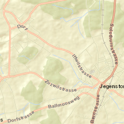 Jegenstorf Street Map