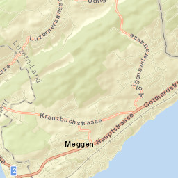 Meggen Street Map