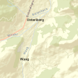 Unteriberg Street Map