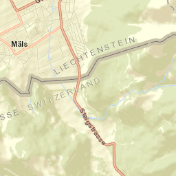 Balzers Street Map
