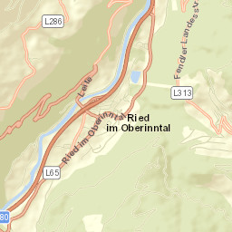 Ried im Oberinntal Street Map