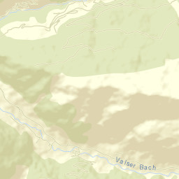 Vals Street Map