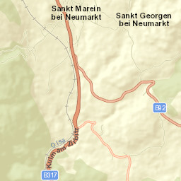Sankt Marein bei Neumarkt Street Map