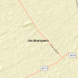 Jászkarajenő Street Map