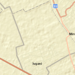 Comuna Mirceşti Street Map