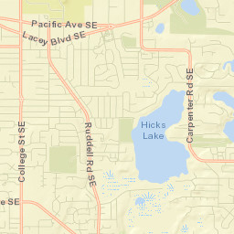 Lacey Street Map