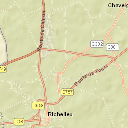Richelieu Street Map
