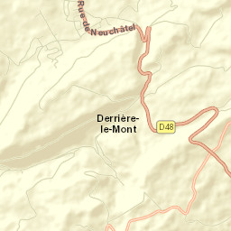 Montlebon Street Map