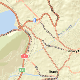 Bezirk Schwyz Street Map
