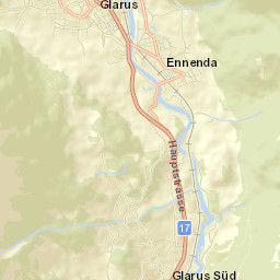 Ennenda Street Map