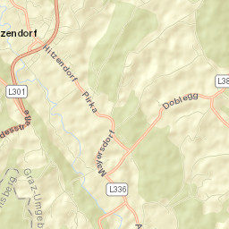 Hitzendorf Street Map