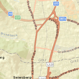 Straßgang Street Map